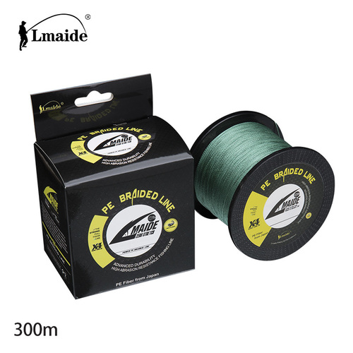 4 Strands Braided Fishing Line Super Strong Pulling 4lb-150lb at