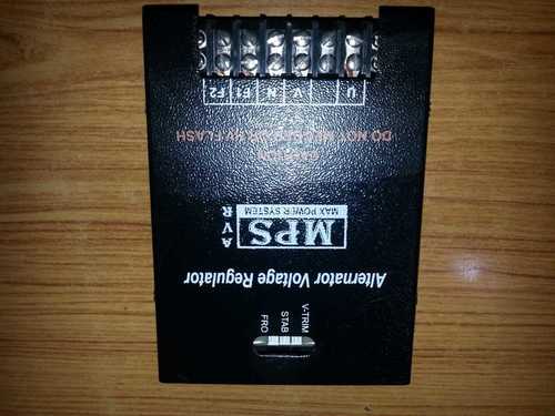 Black Color Automatic Voltage Regulator
