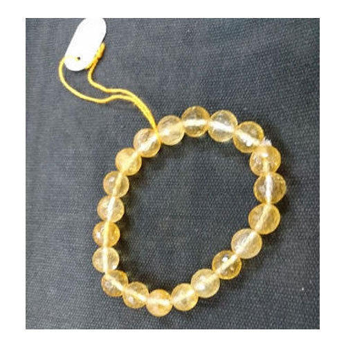 Fashion Golden Color Citrine Faceted Bracelet