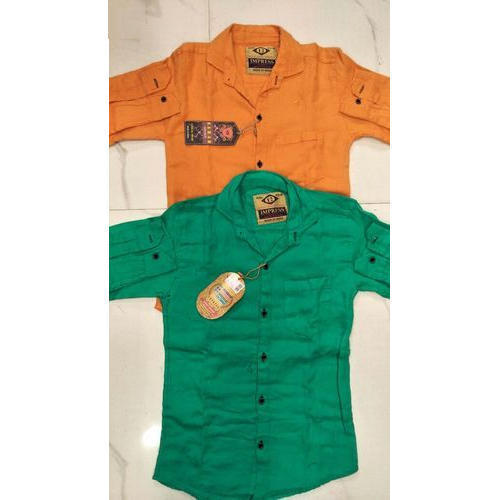 बच्चों की प्लेन शर्ट आयु वर्ग: बच्चे