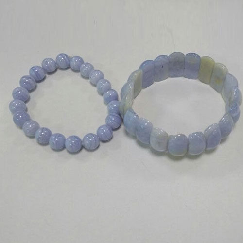 Plain Pattern Blue Less Bracelet