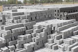 Gray Rectangular Fly Ash Bricks