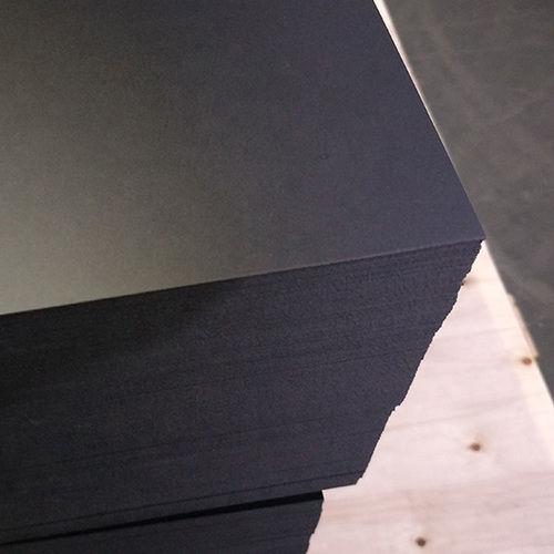 Rigid Black Matt PVC Plastic Sheet for Furniture Panel