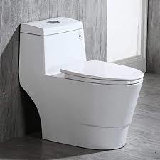 Ceramic White Colored One Piece Toilet