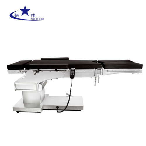 Black Color Electric Operating Table Dimension(L*W*H): 2050Mma 520Mma 750Mm Millimeter (Mm)