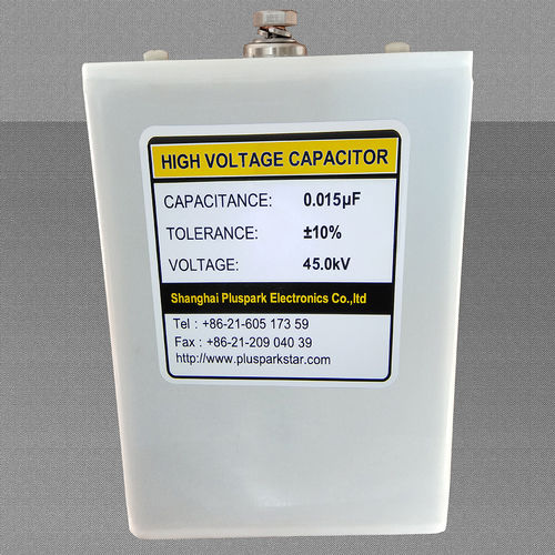 Capacitor 45kV 0.015uF, High Voltage Pulse Discharge Capacitor 45kV15nF