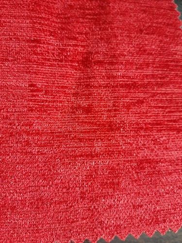 Stain & Wrinkle Resistant Plain Chenille Yarn Sofa Fabric