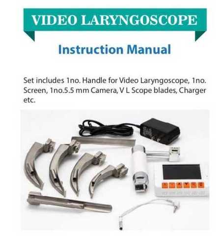 Video And Manual Lyringoscope