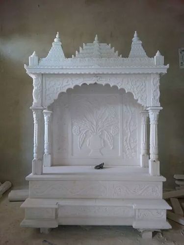 White Makrana Marble Temple