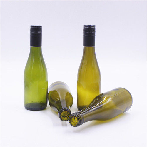 Dark Green Bottle With Screw Cap (187Ml)