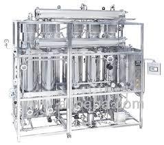 Multi Column Distillation Plant - Stainless Steel, 50 to 5000 Ltrs/Hr, Electric Power Source | High Purity Flow Diversion Valve, Fast Response to Distilled Water Demand, Seamless Pipes, cGMP Pharma Food Grade Gaskets