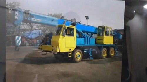 Demag Ac30 Big Crane Application: Outdoor Yard