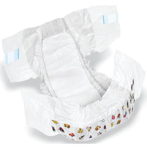 White Fitted Baby Diaper Pants