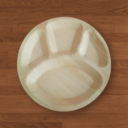 Round Shape Biodegradable Plates