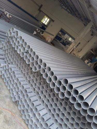 Grey Round Shape Pvc Pipes