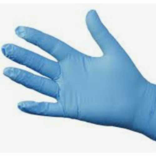 Blue Disposable Nitrile Hand Gloves