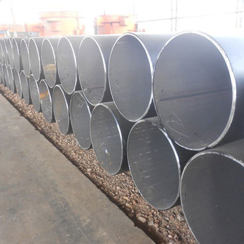 Erw Steel Pipe For Piling Purpose Section Shape: Round