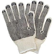 Full Finger Dotted Safety Gloves