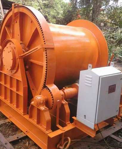 Heavy Duty Power Winch, Capacity 3 To 22 Tons Power Source: Electric