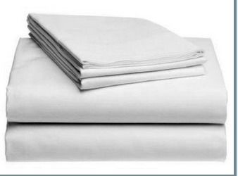 Quick Dry White Color Hospital Linen 