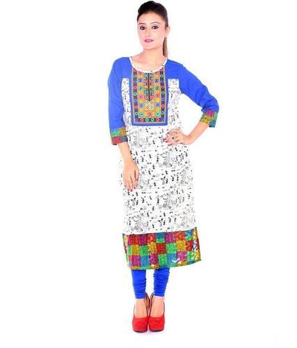 Elegant Design Multicolor Ladies Kurti