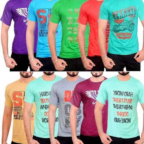 Mens Short Sleeve T-Shirt Age Group: Adult