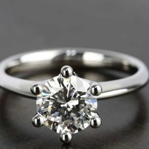 Natural Solitaire Diamond Ring Excellent