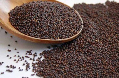 Dark Brown No Artificial Color Mustard Seeds