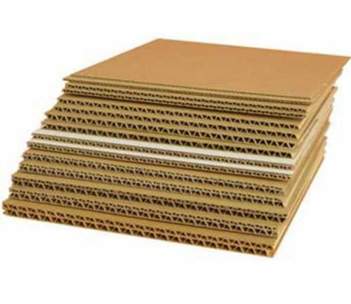 Plain Brown Corrugated Sheets