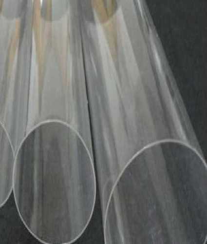 Round Shape Clear Acrylic Pipe