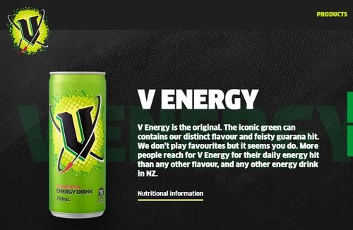 V Green Energy Drink