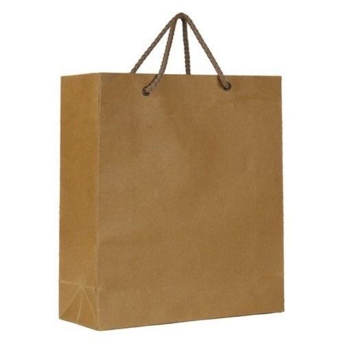 ब्राउन कलर पेपर शॉपिंग बैग 