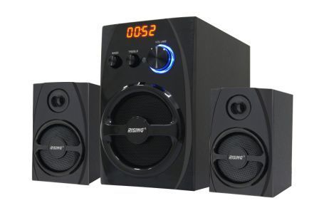 Black Rs-115 Multimedia Speaker System