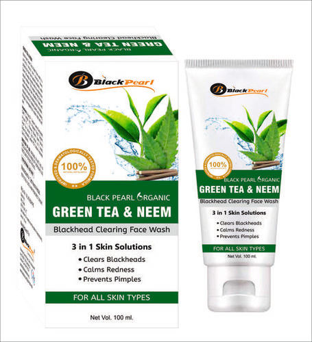 Green Tea And Neem Face Wash For All Skin Color Code: As Per Customer Requirement