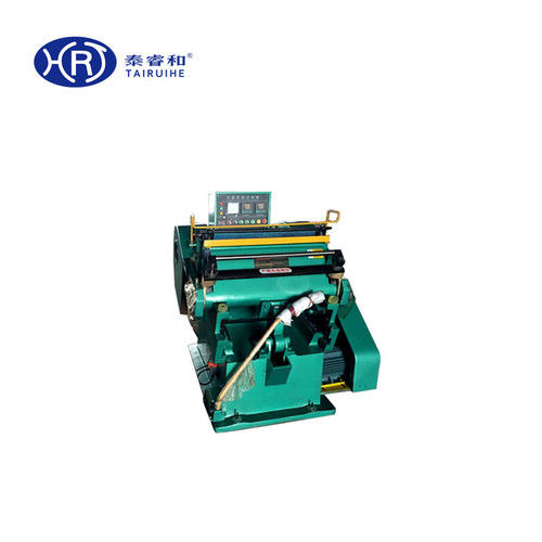 Green Hot Selling Corrugated Cardboard Manual Die Cutting Machine