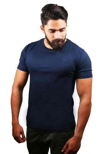 Various Colors Are Available Mens Round Neck T Shirt