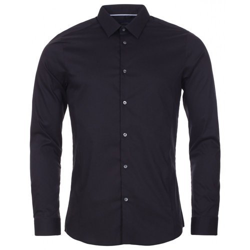 Cotton Plaid Shirt - Sizes M-XXXL Black Color | Anti-Wrinkle Comfortable Easily Washable