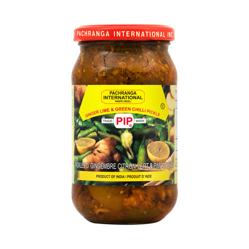 Ginger Lime and Green Chilli Pickle