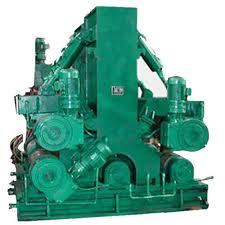 Dark Green Semi Automatic Steel Casting Machine