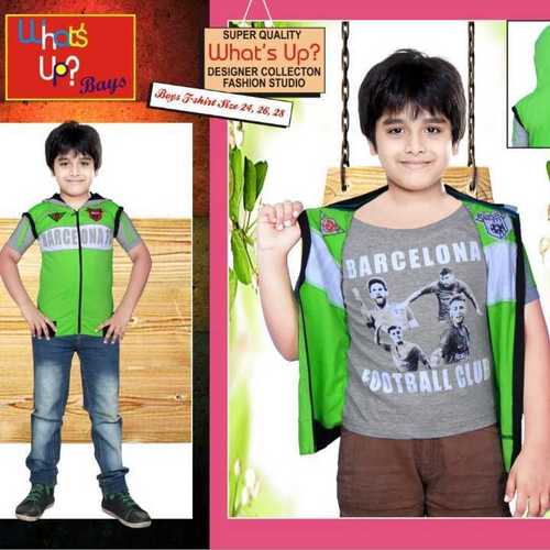 Various Colors Are Available Boys Fancy T Shirts