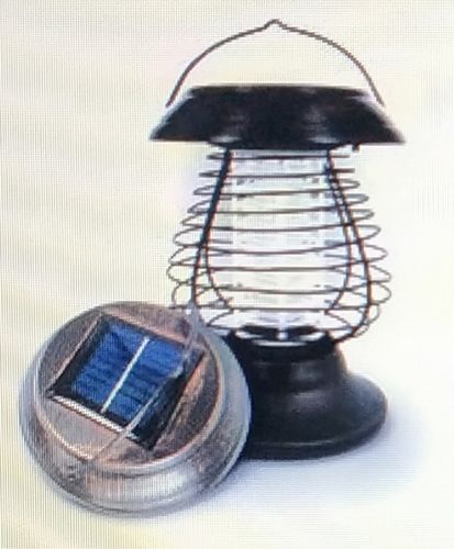 White Lithium Ion Solar Lamp