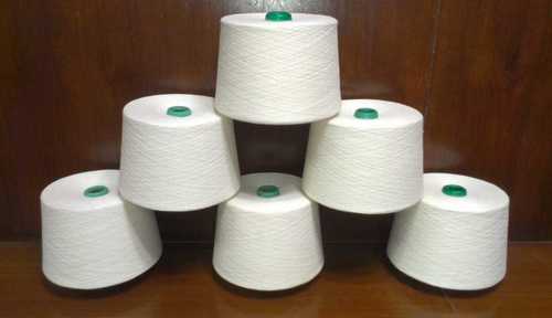 Plain White Cotton Yarn