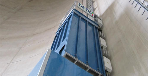 Rack and Pinion Industrial Hoist Permanent Installation