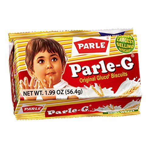 Rectangle Shape Parle G Biscuit