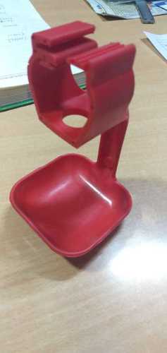 Red Chicken Water Feeder Cup