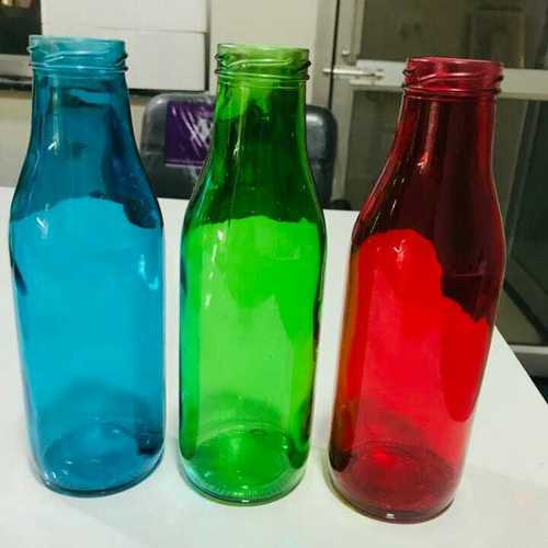 Glass Bottle With Transparent Coating