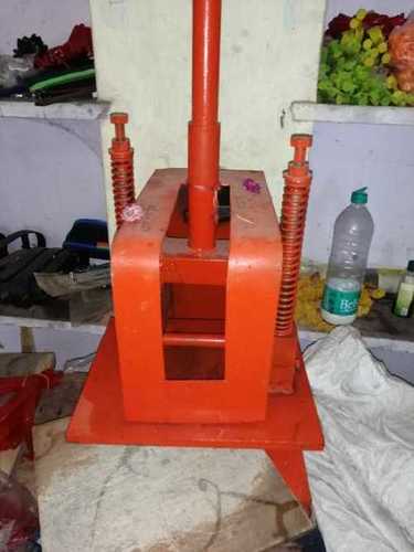 Orange Manual Slipper Making Machine