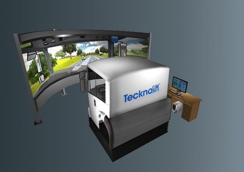 Motion Platform Truck Training Simulator Usage: In Research Lab