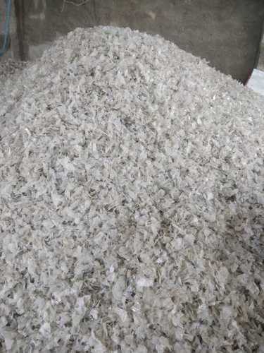 Natural Pet Bottle Ground Flakes