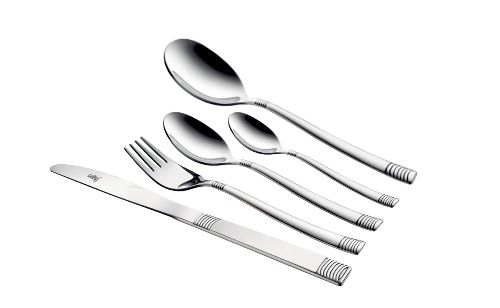 Shapes Lynex Cutlery Set With Serving Spoon 26 Pcs